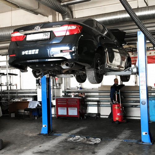 Замена масла АКПП Камри V50/V55 2.5 Оригинал Toyota